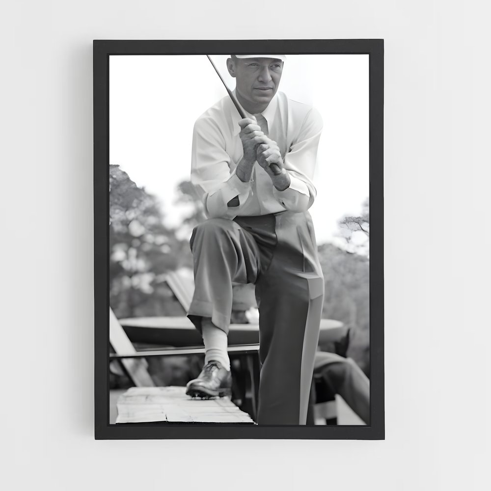 Poster Ben hogan golfeurs (vue 2)